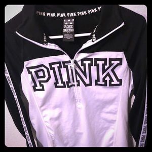 VS PINK Ultimate Half Zip